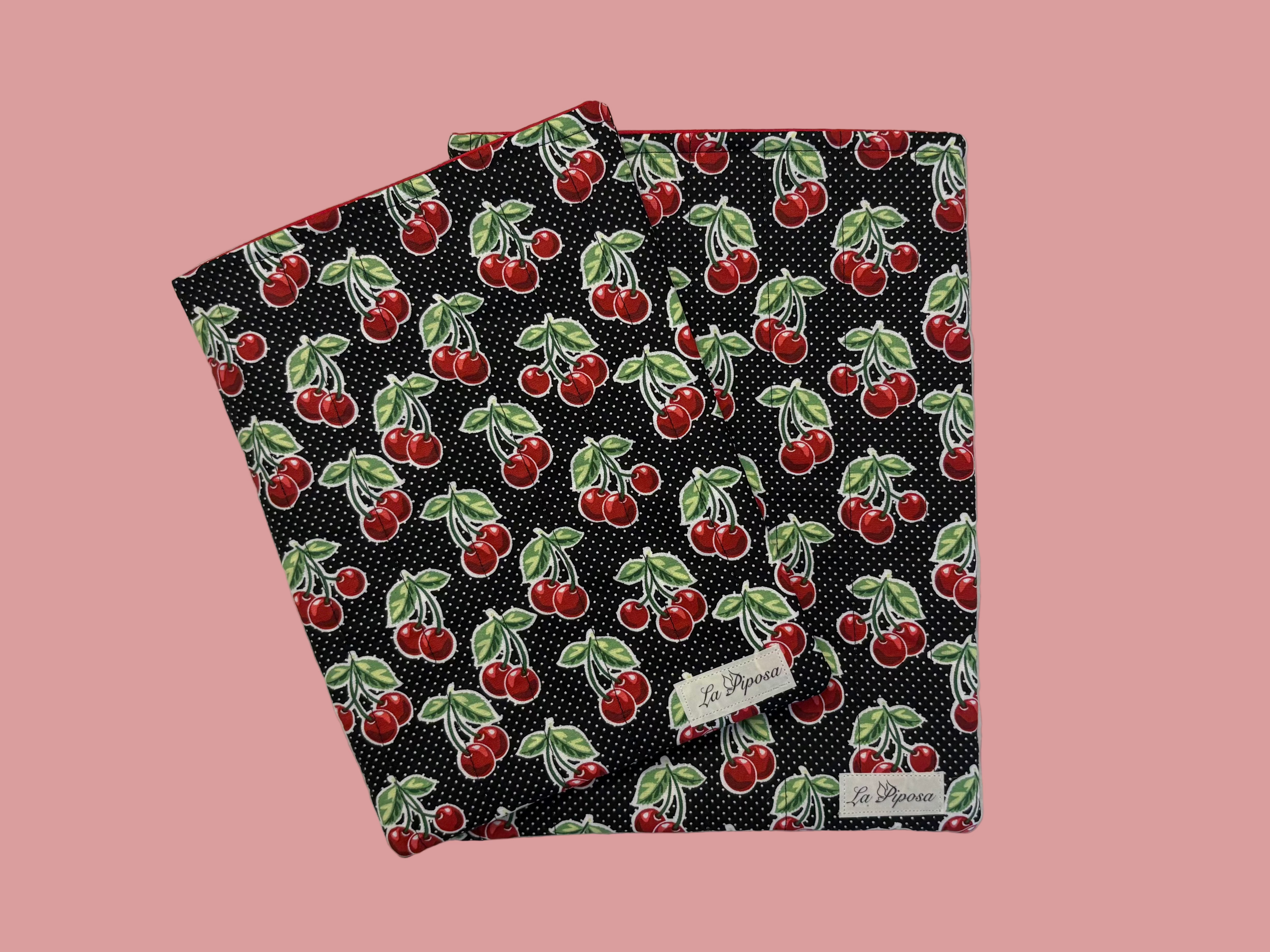 Red Cherry Book Sleeve