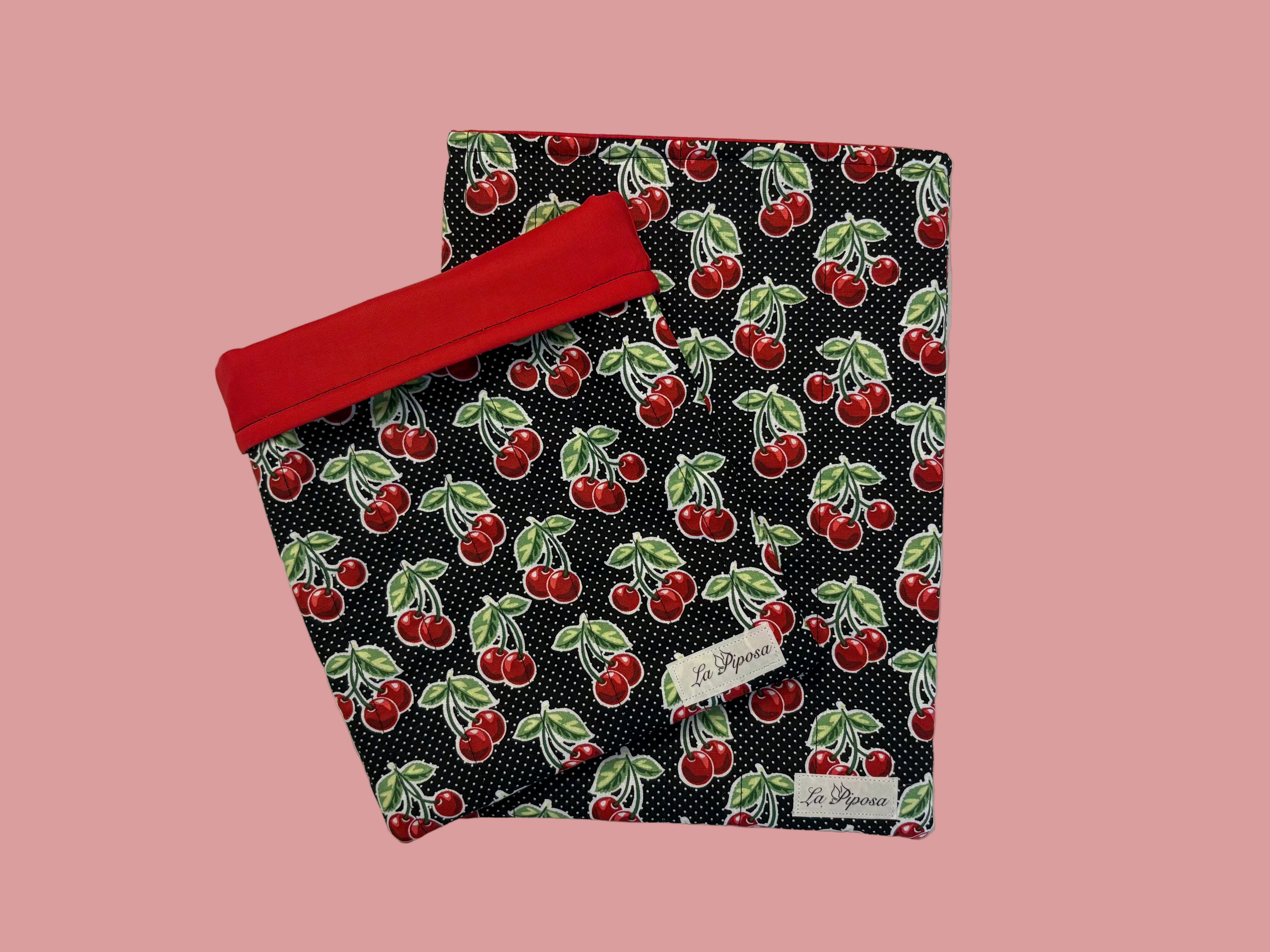 Red Cherry Book Sleeve