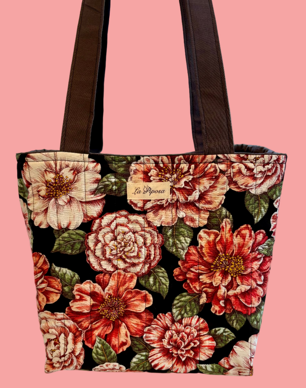 Blooming Flowers Mini Tote Bag